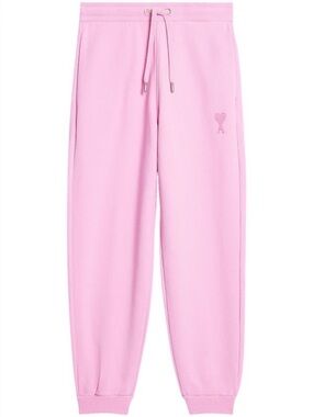 AMI embroidered-logo cotton track pants